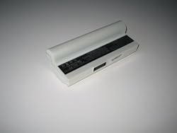 EXTENDED CAPACITY LAPTOP BATTERY FOR ASUS EEE PC 901 PC1000 (White)