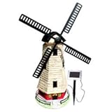 Large Solar Windmill Garden Landscape House Light C5118W