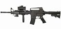Navy Commando M-16 Full-Auto AEG Airsoft Gun