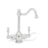 Buy Double Lever Mini Bar Faucet with 5-1 2 Reach External Modern Flair Aerator and... by Blanco