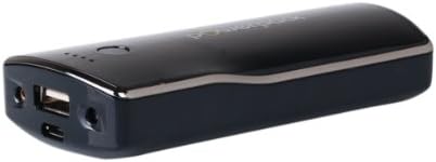 iLush 5200mAh External Battery Charger - Black for mini iPad,The NEW iPad the 3rd Gen ipad, iPad2, iPhone 5 4S 4 3Gs 3G, iPod Touch (1G to 5G), Android (Samsung Galaxy Note S S2 S3, HTC Sensation EVO Thunderbolt, LG Optimus V), Blackberry (Bold curve Torch), Droid(Motorola Razr), Plus Major Tablet PCs with 5V input (Samsung, Blackberry, HTC) with LED flash light and laser pointer (Improved version: 15% smaller and at 5200mAh capacity)
