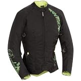Joe Rocket Women's Heartbreaker 2.0 Jacket - Large/Black/Green