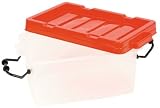 Boite De Rangement 26x17x13cm Transparent [Fournitures de bureau]
