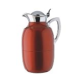 Juwel 1-Liter Velvet Burgundy Lacquered Aluminum Thermal Carafe