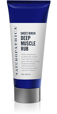 Naturopathica Sweet Birch Deep Muscle Rub 2.5 oz.