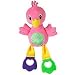 BABY EINSTEIN TEETHE AND TUG PAL - FLAMINGO