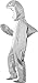 Smiffy's Men's Shark Costume with Bodysuit and Hood