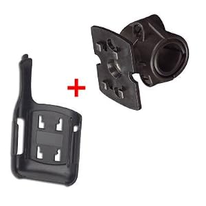 HR Bike Mount 1 Fahrrad Motorrad Halterung Halter f�r Apple iPhone 3G / 3GS 3 G GS 8GB, 16GB, 32GB Fahrradhalterung / Motorradhalterung Befestigung 90� schwenkbar + Apple Aufkleber (schwarz)