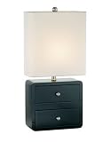 Adesso Cubby Tall Table Lamp, Black