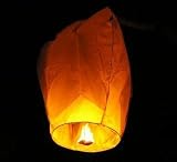 Produkt-Bild: 4 x Himmelslaterne Skylaterne Sky Ballon Flugballon wei&szlig;