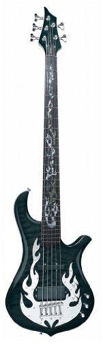 Traben Basses Phoenix 4 Series TRAP4BKS 4-String Bass Guitar, Black Shadow On Sale