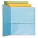 Two-Pocket Portfolios, Assorted, 6 per Pack (SMD87831)
