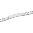 8" 180 Curb ID Bracelet