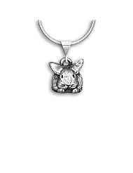 Sterling Silver Bunny Pendant by The Magic Zoo