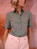 Dolce & Gabbana - $995 New DOLCE & GABBANA Jade Green Silk Blend Top 42 8