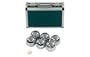 6 Boule Metal Case Set