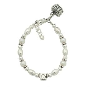 ~ Chloe Emma Prayerbox Christening Bracelet