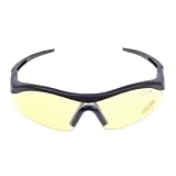 Yellow Sport kite surfing cycling driving shooting airsoft hunting paintball Safety UV-100 Glasses Protective Goggle