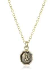 Pyrrha "talisman" 14k Yellow Gold Mini Bee Necklace