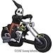 8Ft Long - Gemmy Halloween Airblown Inflatable - Grim Reaper on Chopper - RARE