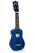Musical Instruments : BeBoP Soprano Ukulele Package - Ocean Blue wiith Free CD, Songbook & Chord Chart