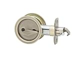 Door Hardware: Pocket Door Privacy Lock - Round