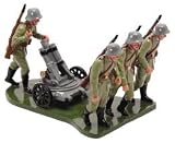 Enlarge toy image: World War I - German Light Mortar & 3 Figures 41109 - teenage children and family entertainment