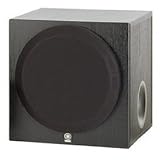 Yamaha YSTSW012 8" Front-Firing Active Subwoofer, Black