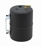 Mr. Gasket 3701 Black Painted Vacuum Canister with fittings