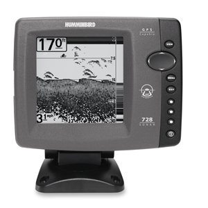 Humminbird 728 5-Inch Waterproof Fishfinder and Dual-Beam Transducer