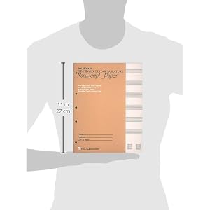 Guitar Tablature Manuscript Paper - Standard