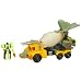 Transformers Universe Voyager Class 8 Inch Tall Robot Action Figure - Decepticon Heavy Load with Drill Bit Mini-Con, Giant Torpedo Launcher and Activation Key (Vehicle Mode : Mixer Truck)_s-2