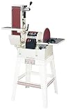 JET 708599 JSG-6DC 6-Inch/12-Inch 1-1/2 Horsepower Benchtop Belt/Disc Sander (shown with optional stand), 115/230-Volt 1 Phase