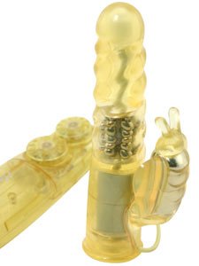 Butterfly Clit Tickler - Yellow