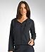 Danskin Brushed Cotton Tie Neck Top Loungewear