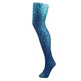 Pamela Mann Strumpfhose SMALL LEOPARD flo turquoise 31105jvX uL. SL160 Pamela Mann Strumpfhose SMALL LEOPARD flo turquoise