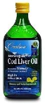 Carlson Norwegian Cod Liver Oil Natural, 500 Ml, Bottle