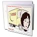Londons Times Funny Panel Hollywood Cartoons - Winona Ryder - Greeting Cards-12 Greeting Cards with envelopes