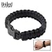 United Cutlery UC2763 Elite Forces Survival Bracelet, Black