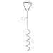 Cruising Companion Tie Out Spiral Stake