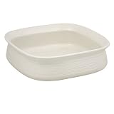 CorningWare Etch 9-Inch Baker, White Linen