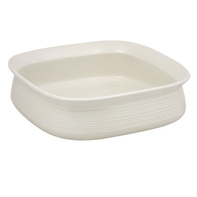 CorningWare Etch 9-Inch Baker, White Linen