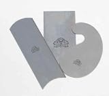 Scraper Set, Hardened Steel With FREE Double Curve Scraper!!