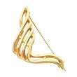 14K Yellow Gold Brooch