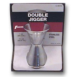 Jigger Double (Carded) (04-0352) by Franmara, Inc