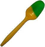 Go-2 Products P2100YG Color Change Spoons, Medium Weight, 5", 2.9g, Yellow to Green (Pack of 1000)