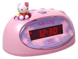 Sanrio - R�veil Digital Hello Kitty - Ecran LED rouge