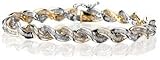 3ctw Channel Waeve Diamond Tennis Bracelet