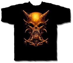 Netherworld - Horned Skull Adult T-Shirt