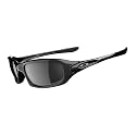 Oakley Fives Sunglasses Polished Black Frame / Black Iridium Lens (03-365)